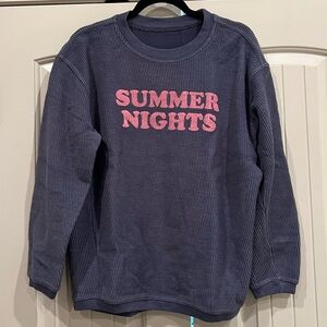Corded Sweatshirt